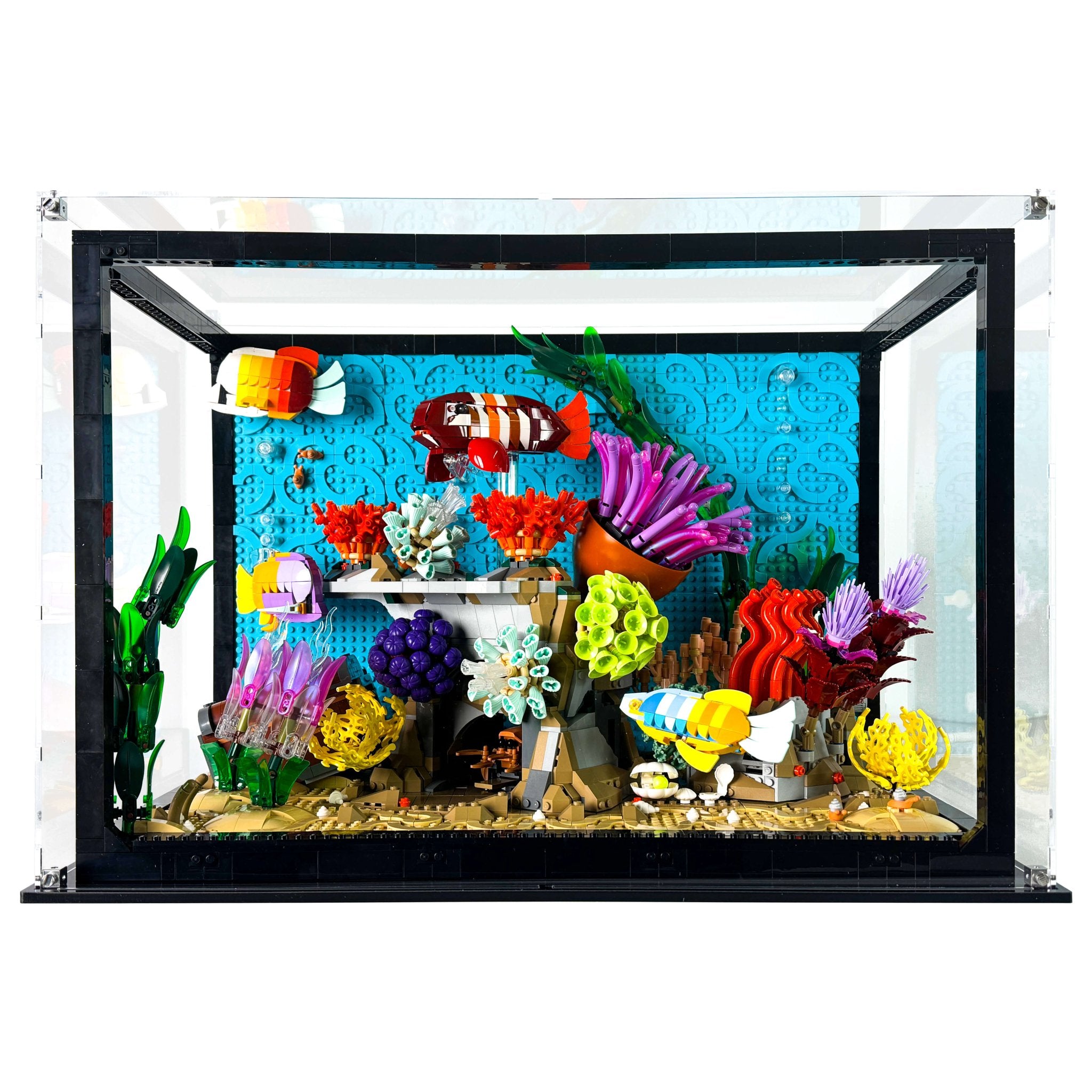 Display Case for LEGO® 10366 Icons Tropical Aquarium – Flying Box