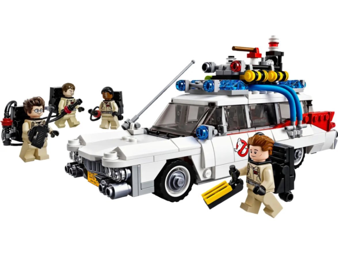 Display Case for LEGO® 21108 Ideas Ghostbusters™ Ecto-1