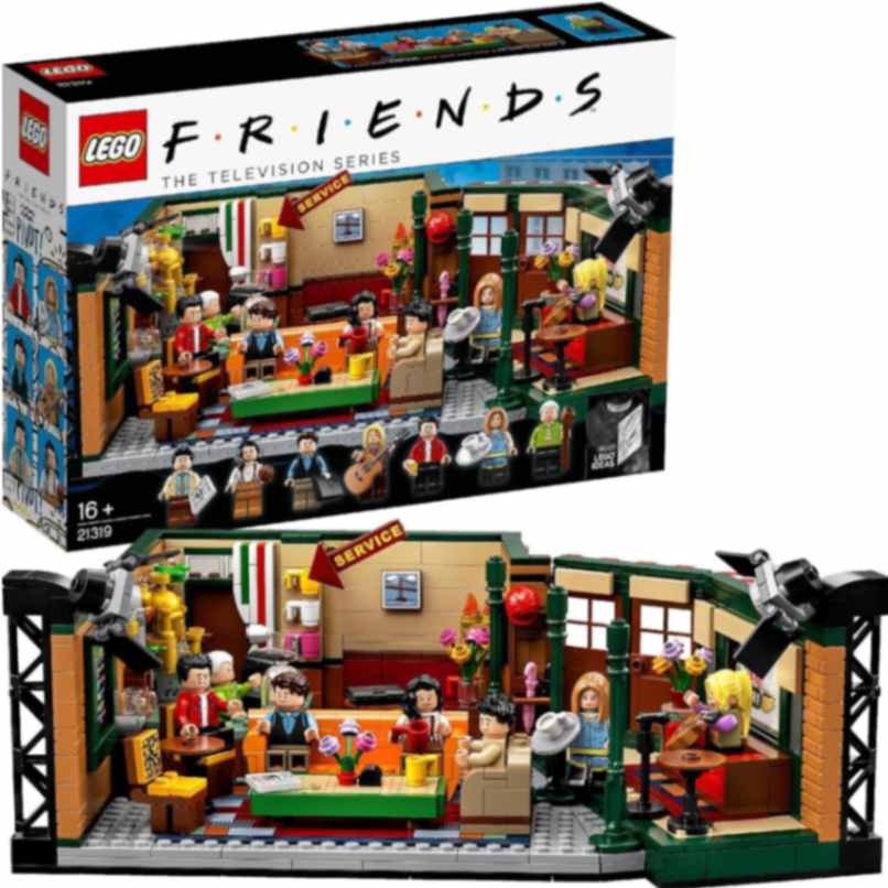 Display Case for LEGO® 21319 Ideas Central Perk