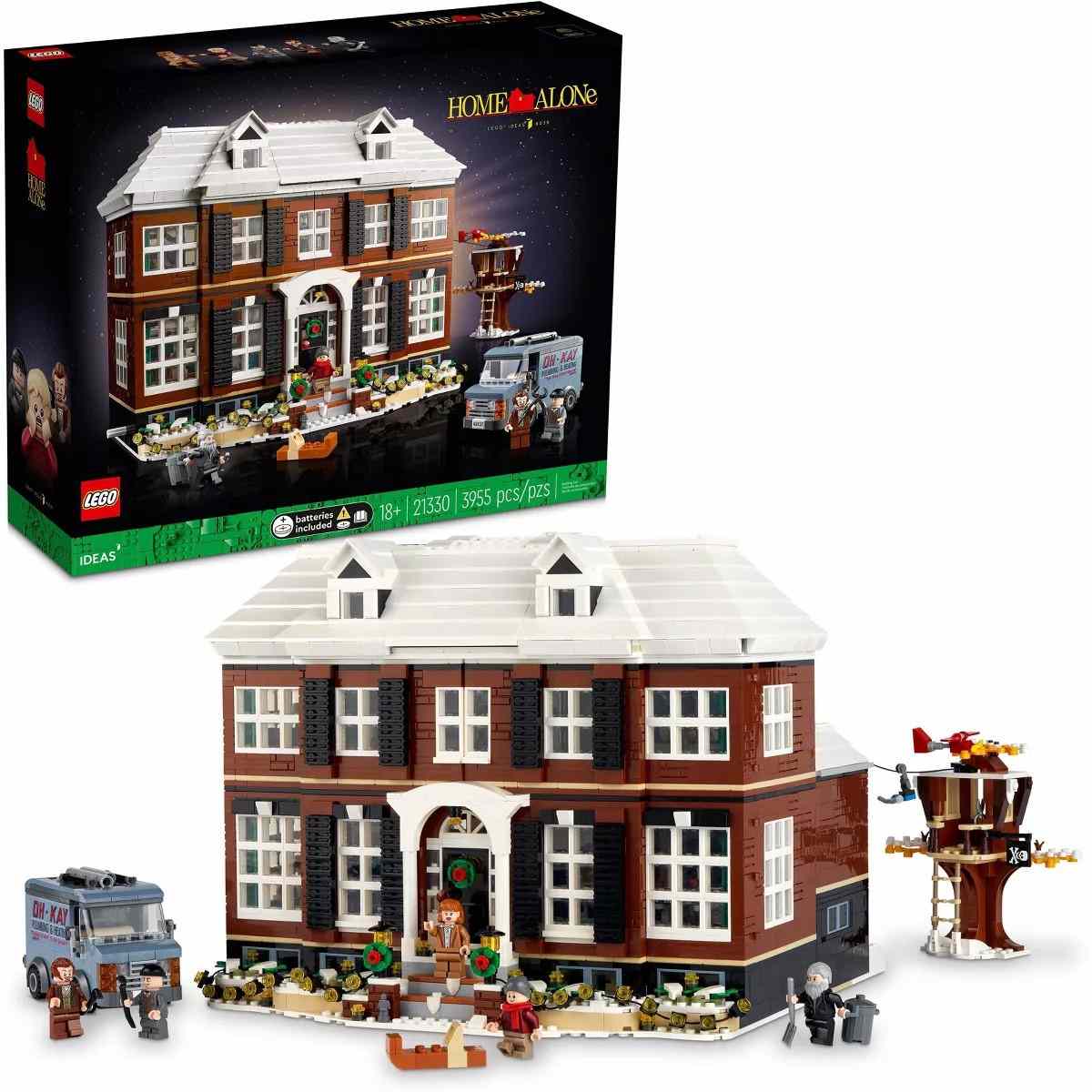Display Case for LEGO® 21330 Ideas Home Alone
