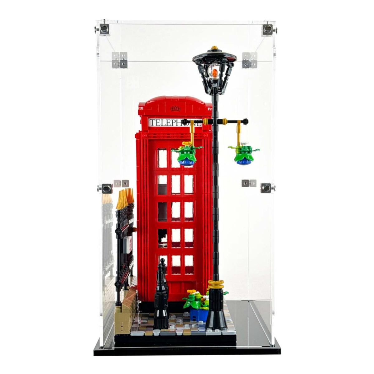 Display Case for LEGO® 21347 Ideas Red London Telephone Box