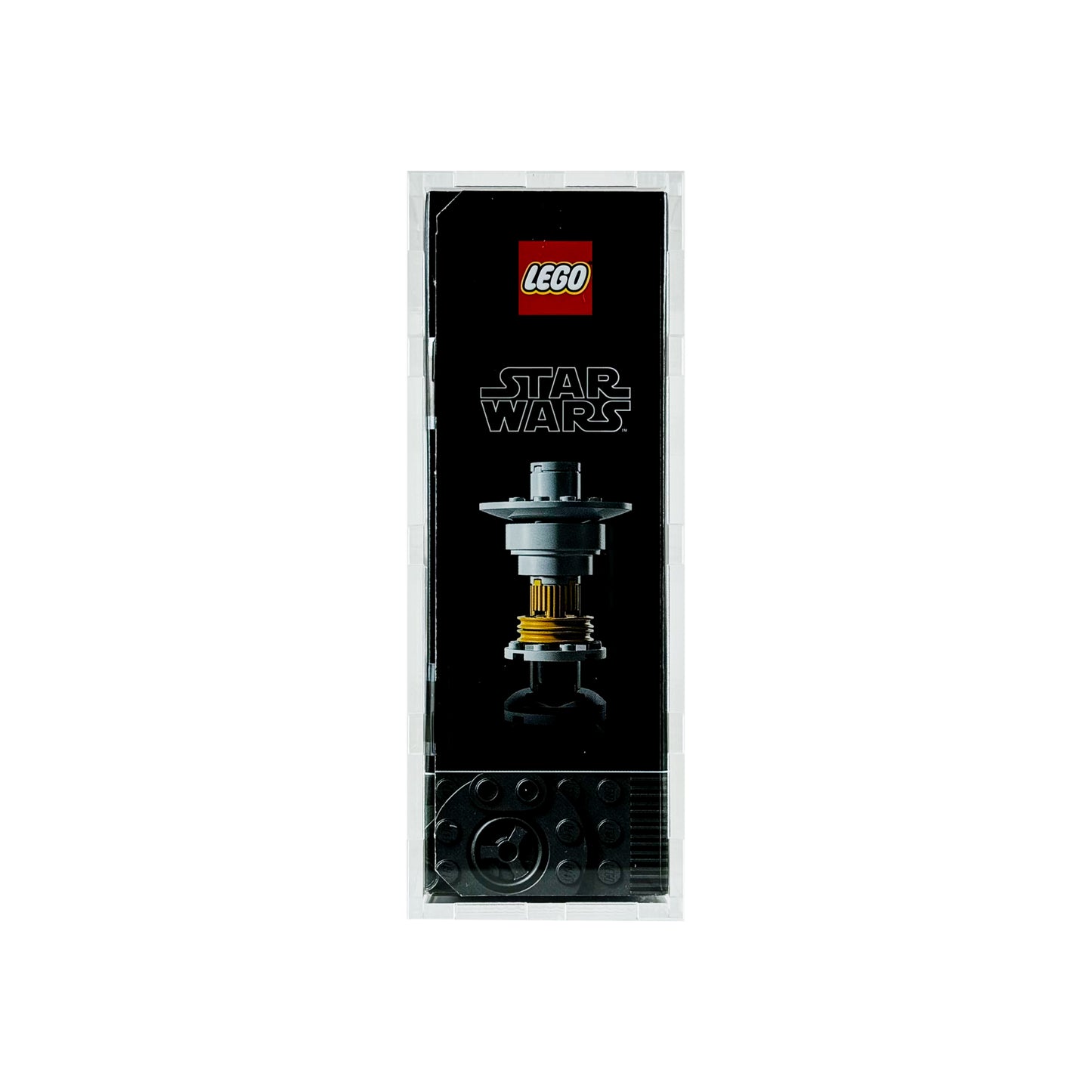 40730 lego display case star wars luke skywalker's lightsaber