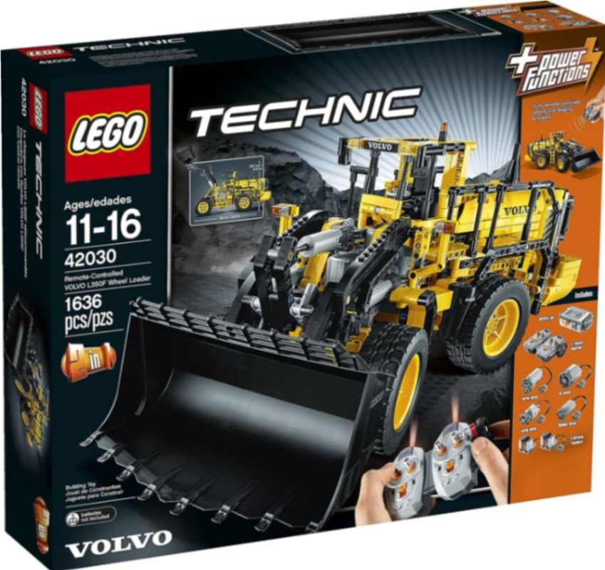 Display Case for LEGO® 42030 Technic Volvo L350F Wheel Load