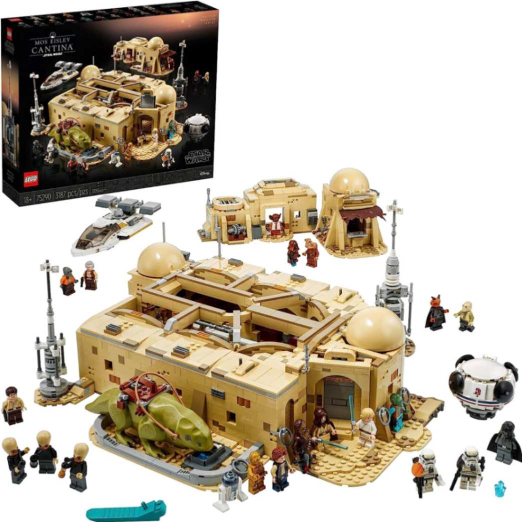 Display Case for LEGO® 75290 Star Wars™ Mos Eisley Cantina™