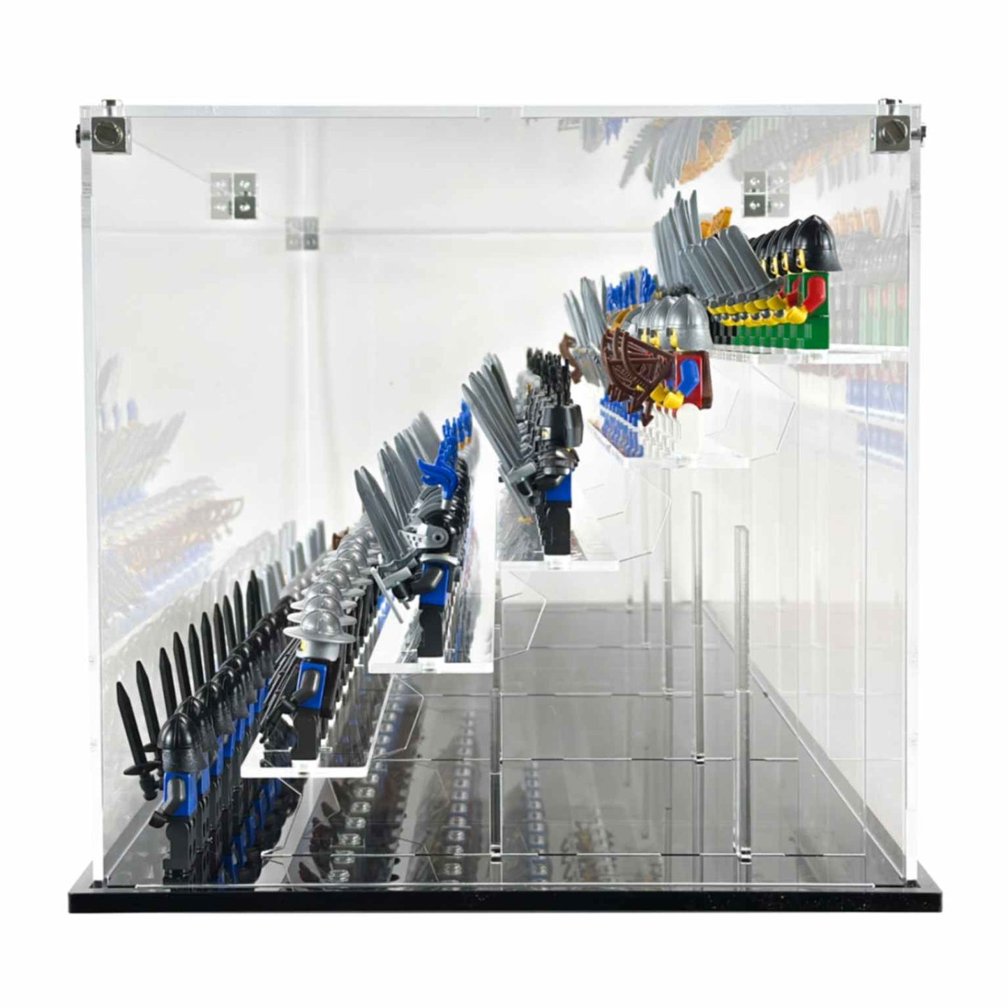 Display Case for LEGO® 132 minifigures fits IKEA Billy