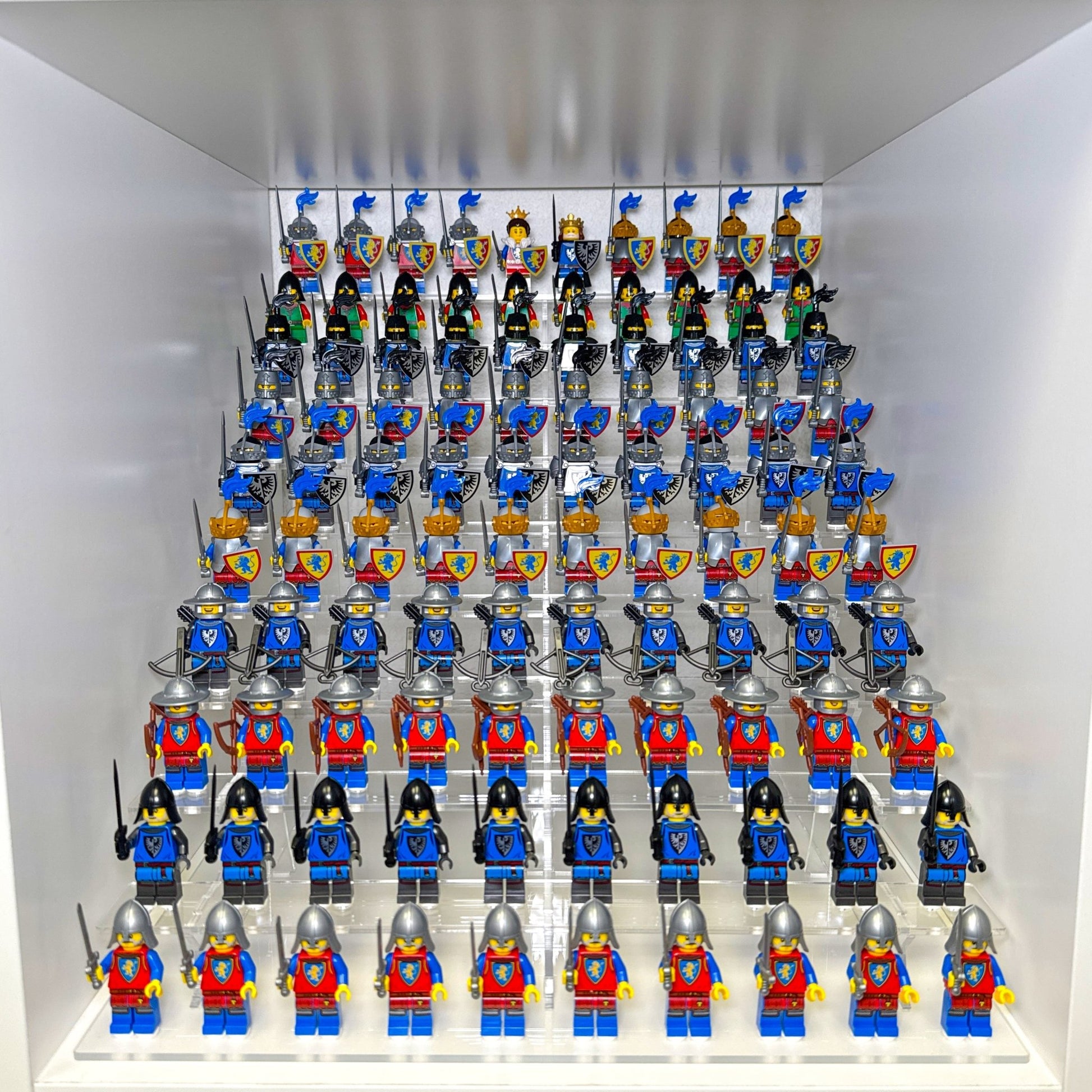 Display Stand for LEGO® 100 minifigures fits IKEA® KALLAX