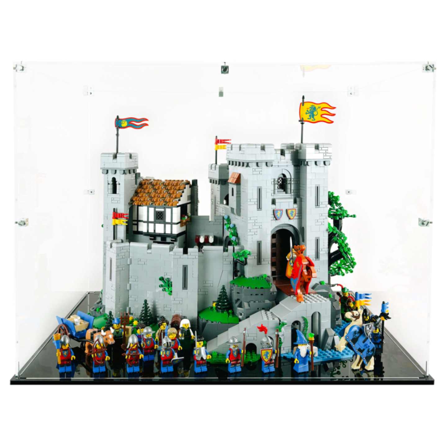 Display Case for LEGO 10305 Icons Lion Knights' Castle