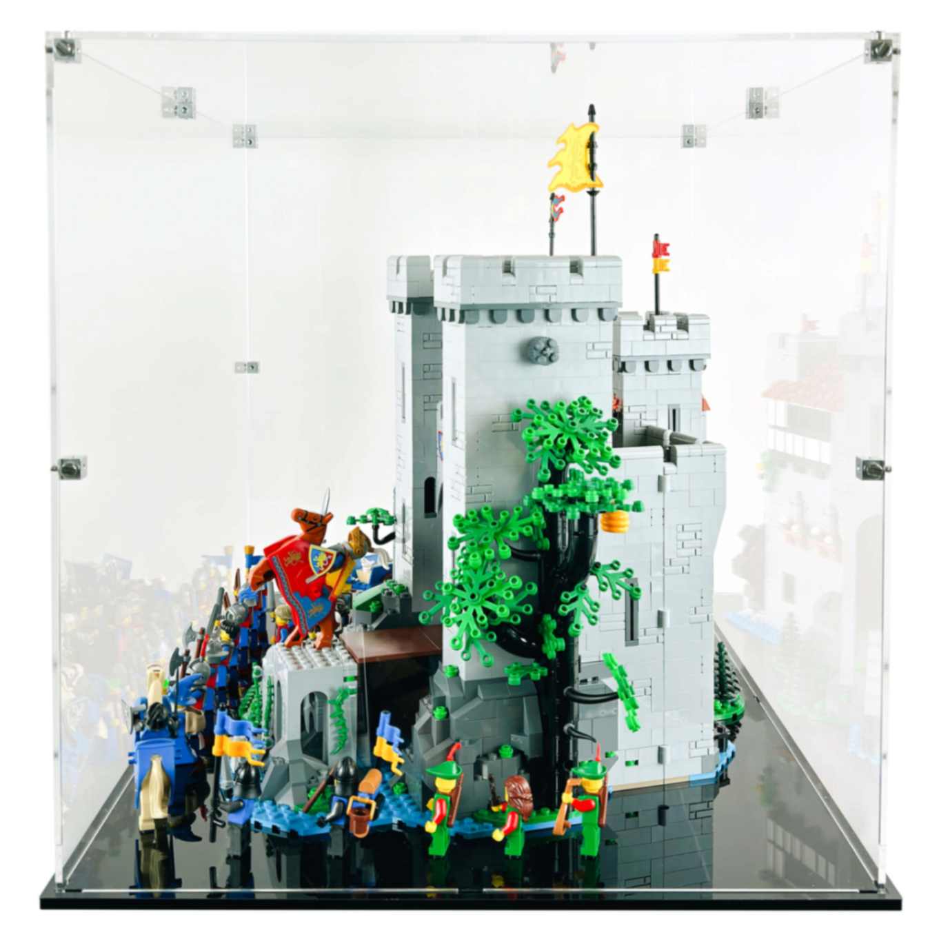 Display Case for LEGO 10305 Icons Lion Knights' Castle