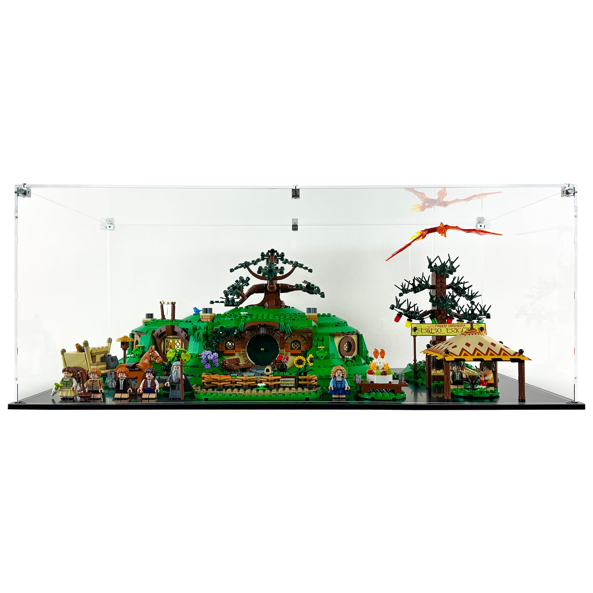 Display Case for LEGO 10354 Icons The Lord of the Rings: The Shire