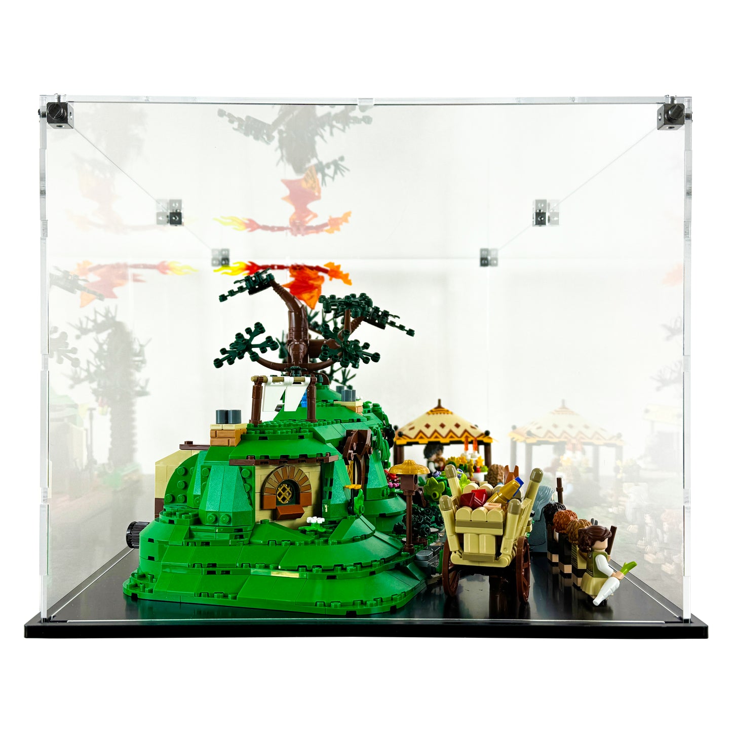 Display Case for LEGO 10354 Icons The Lord of the Rings: The Shire