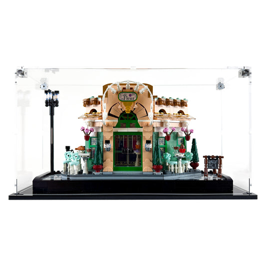 Display Case for LEGO 10362 Icons French Cafe