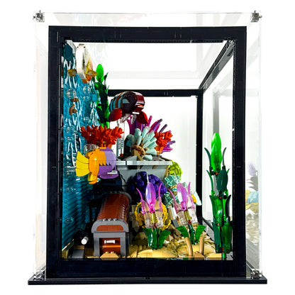 Display Case for LEGO 10366 Icons Tropical Aquarium