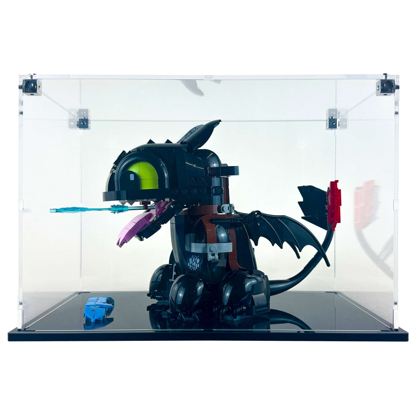 Display Case for LEGO 10375 Icons How to Train Your Dragon: Toothless