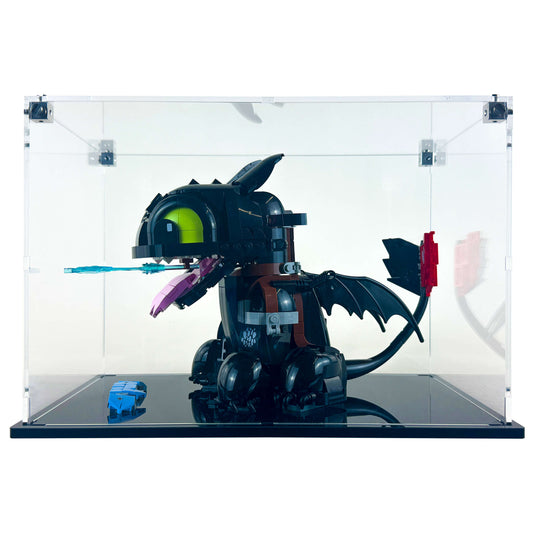 Display Case for LEGO 10375 Icons How to Train Your Dragon: Toothless
