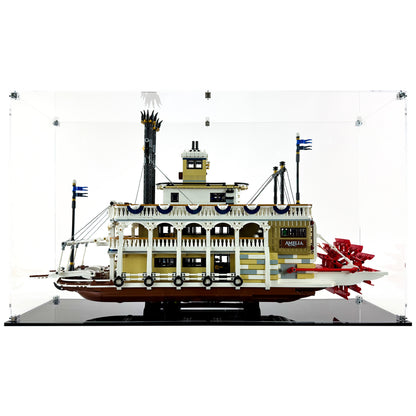 Display Case for LEGO 21356 Ideas River Steamboat
