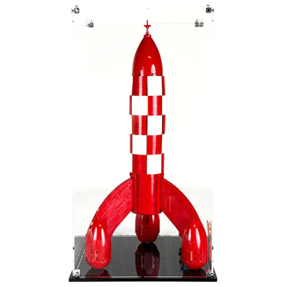 Display Case for LEGO® 21367 Ideas Tintin® Moon Rocket