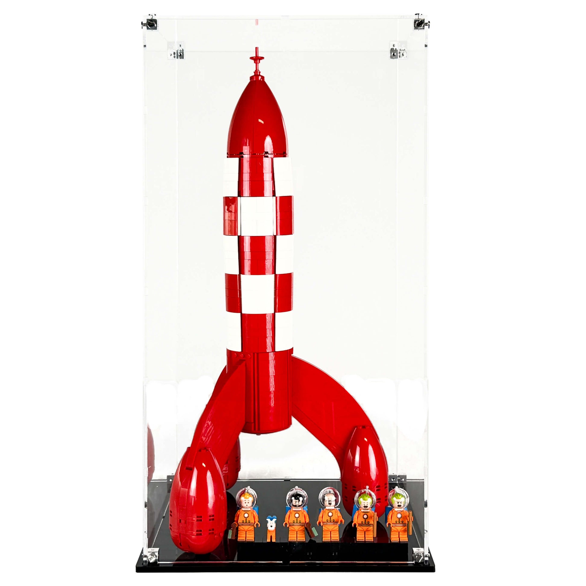Display Case for LEGO® 21367 Ideas Tintin® Moon Rocket