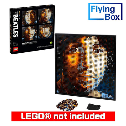 Wall Mounted Display Case for LEGO® 31198 Art The Beatles