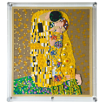 Wall Mounted Display Case for LEGO® 31221 Gustav Klimt – The Kiss