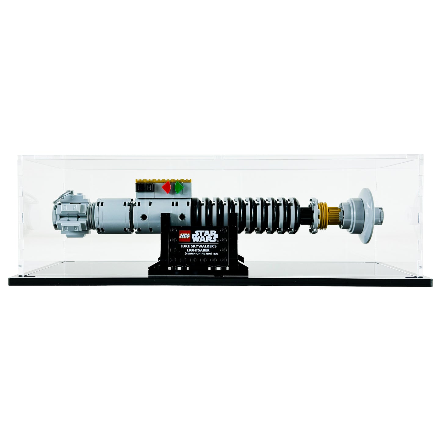 40730 lego display case star wars luke skywalker's lightsaber