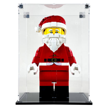 Display Case for LEGO 40820 Up-Scaled Santa Minifigure