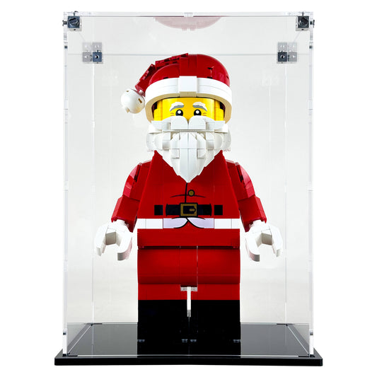 Display Case for LEGO 40820 Up-Scaled Santa Minifigure