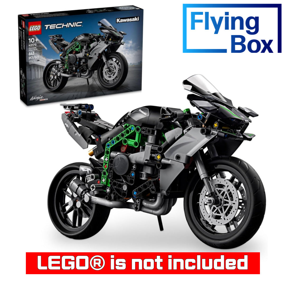 42170 display case lego technic kawasaki ninja h2r