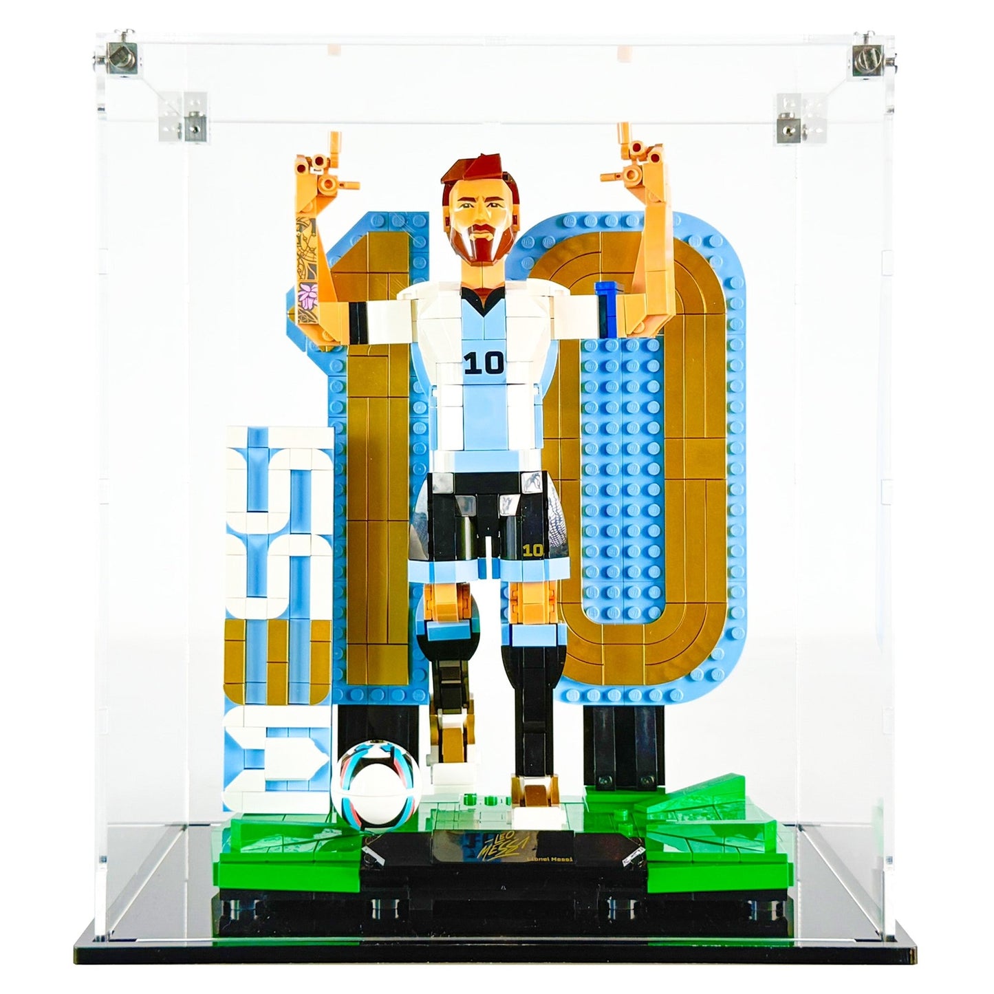Display Case for LEGO® 43015 Editions Lionel Messi – Soccer Legend