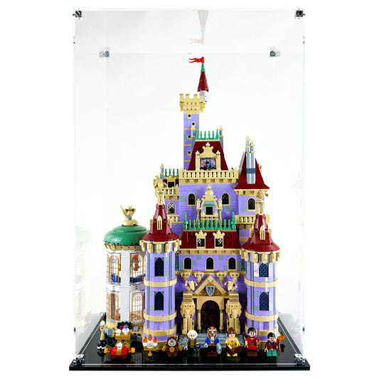 Display Case for LEGO 43263 Disney Beauty and the Beast Castle