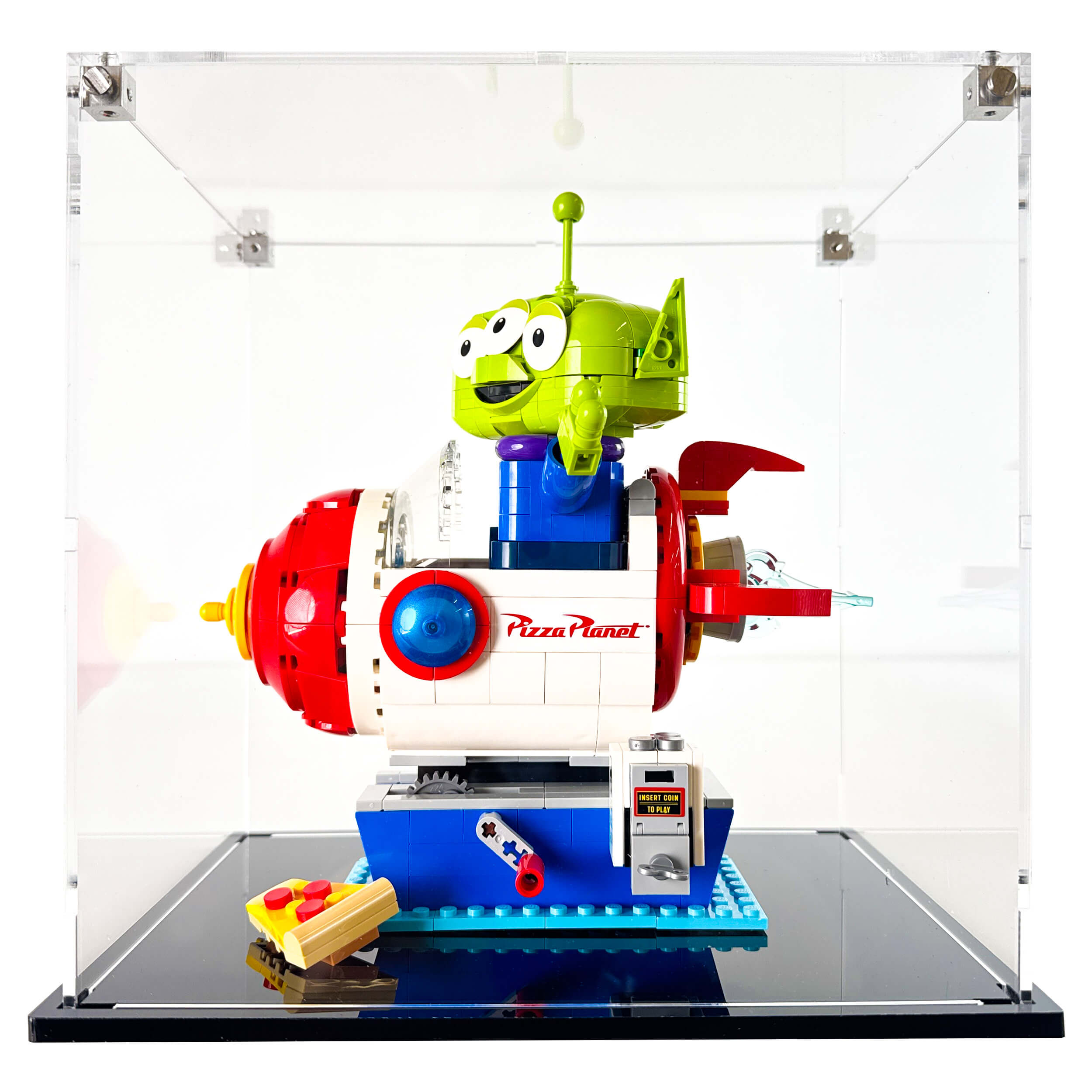 Display Case for LEGO® 43307 Disney™ Toy Story Alien with Pizza