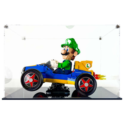 Display Case for LEGO 72050 Super Mario Mario Kart Luigi & Mach 8