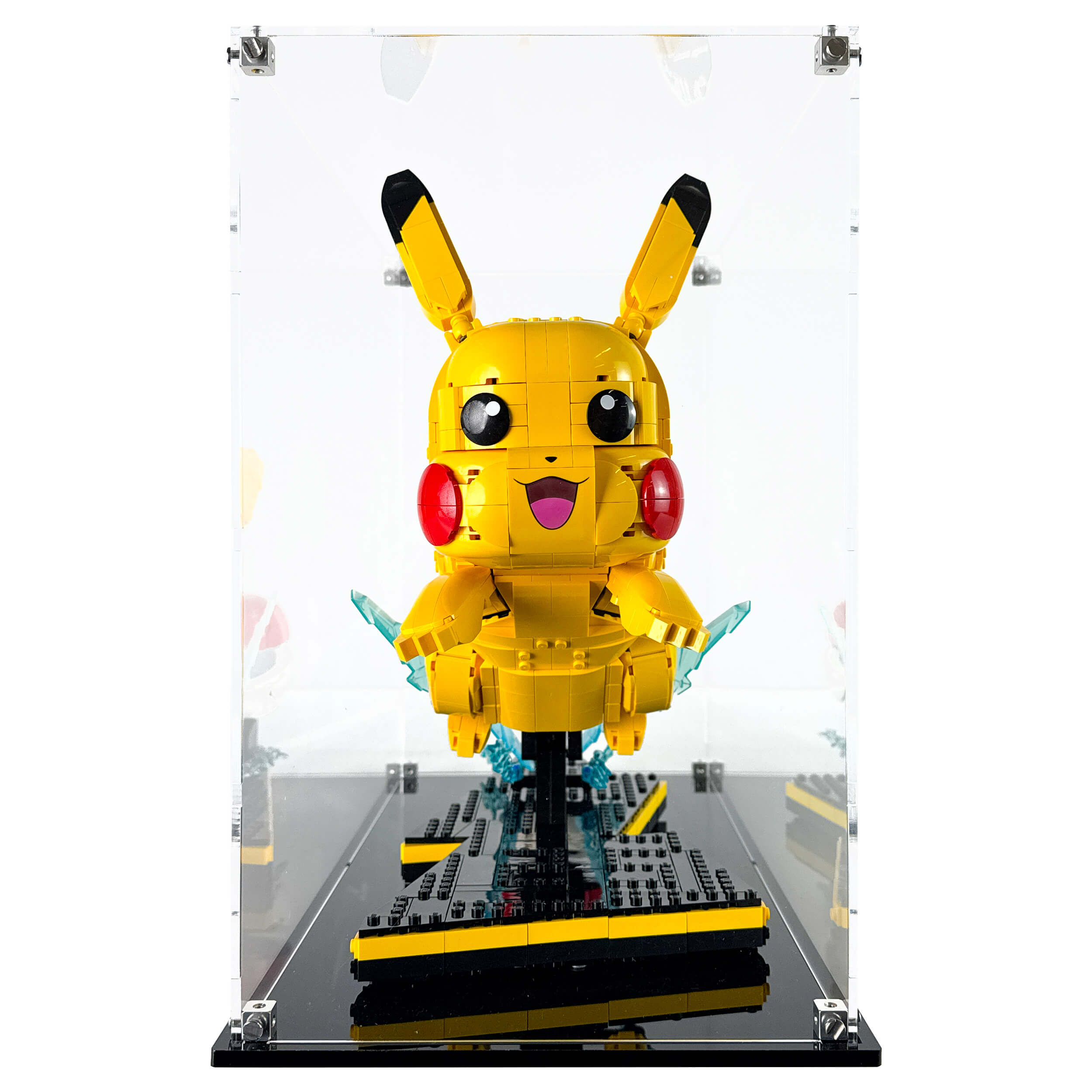 Display Case for LEGO® 72152 Pokemon Pikachu and Poké Ball