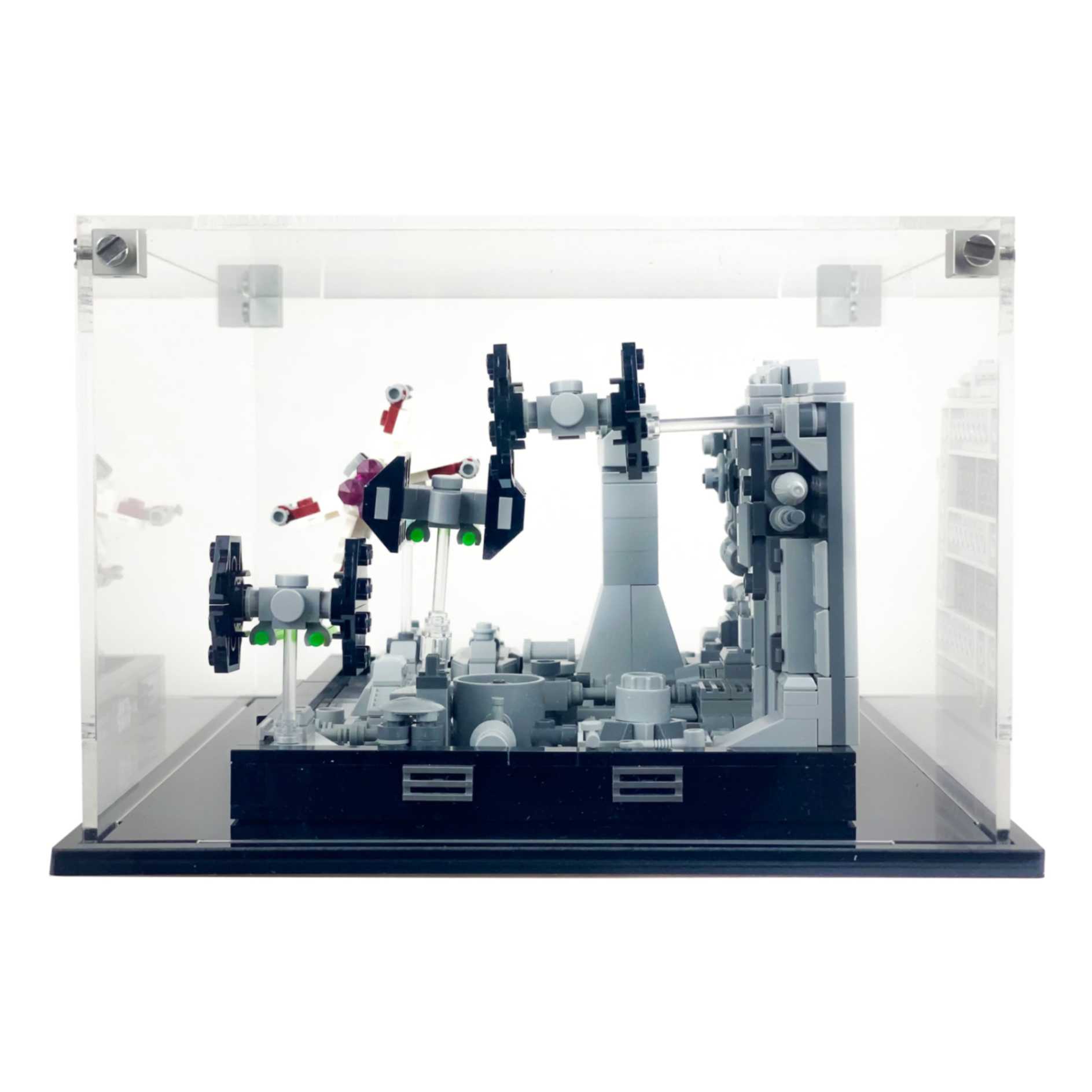 Display Case for LEGO® 75329 Death Star™ Trench Run Diorama