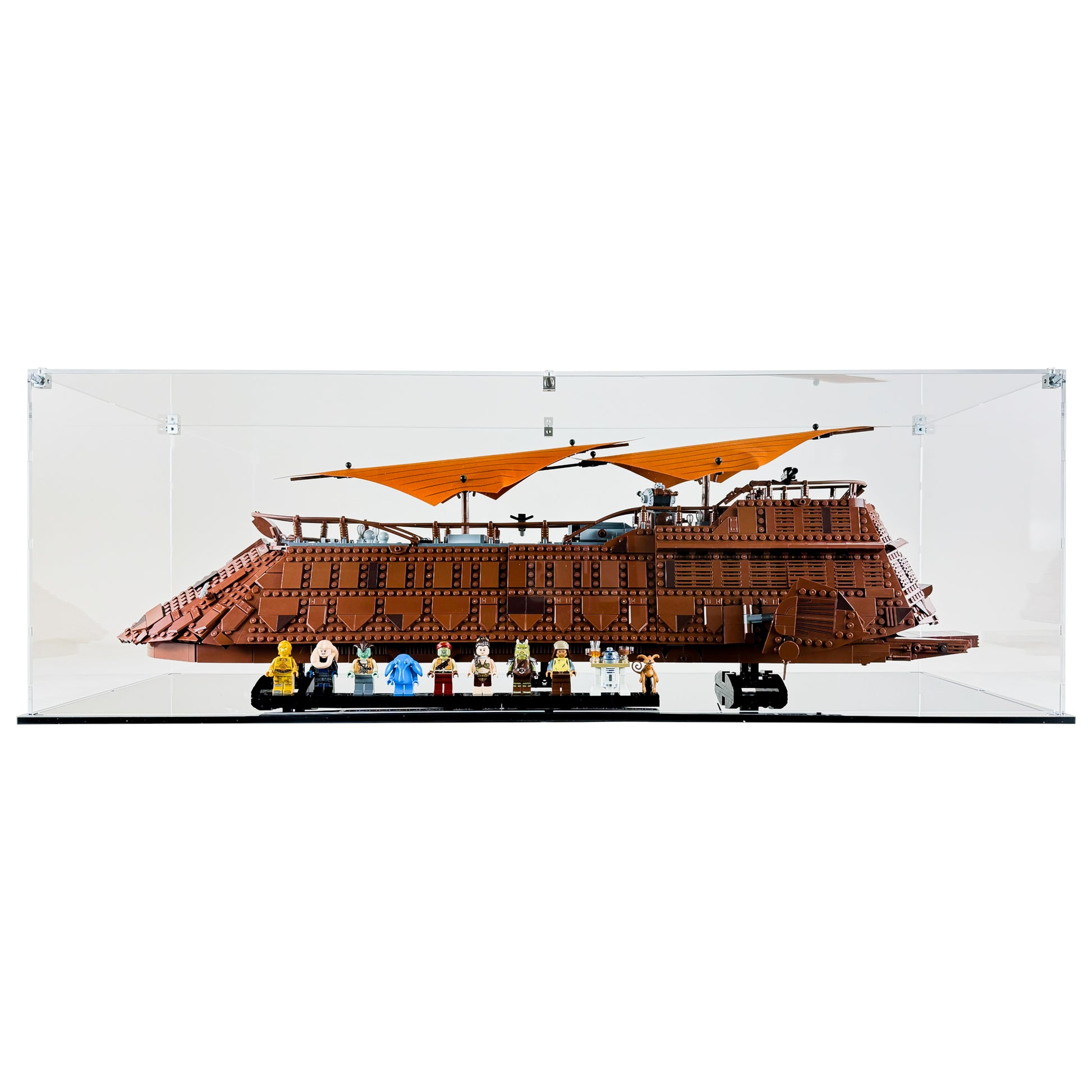 75397 display case lego star wars jabba s sail barge