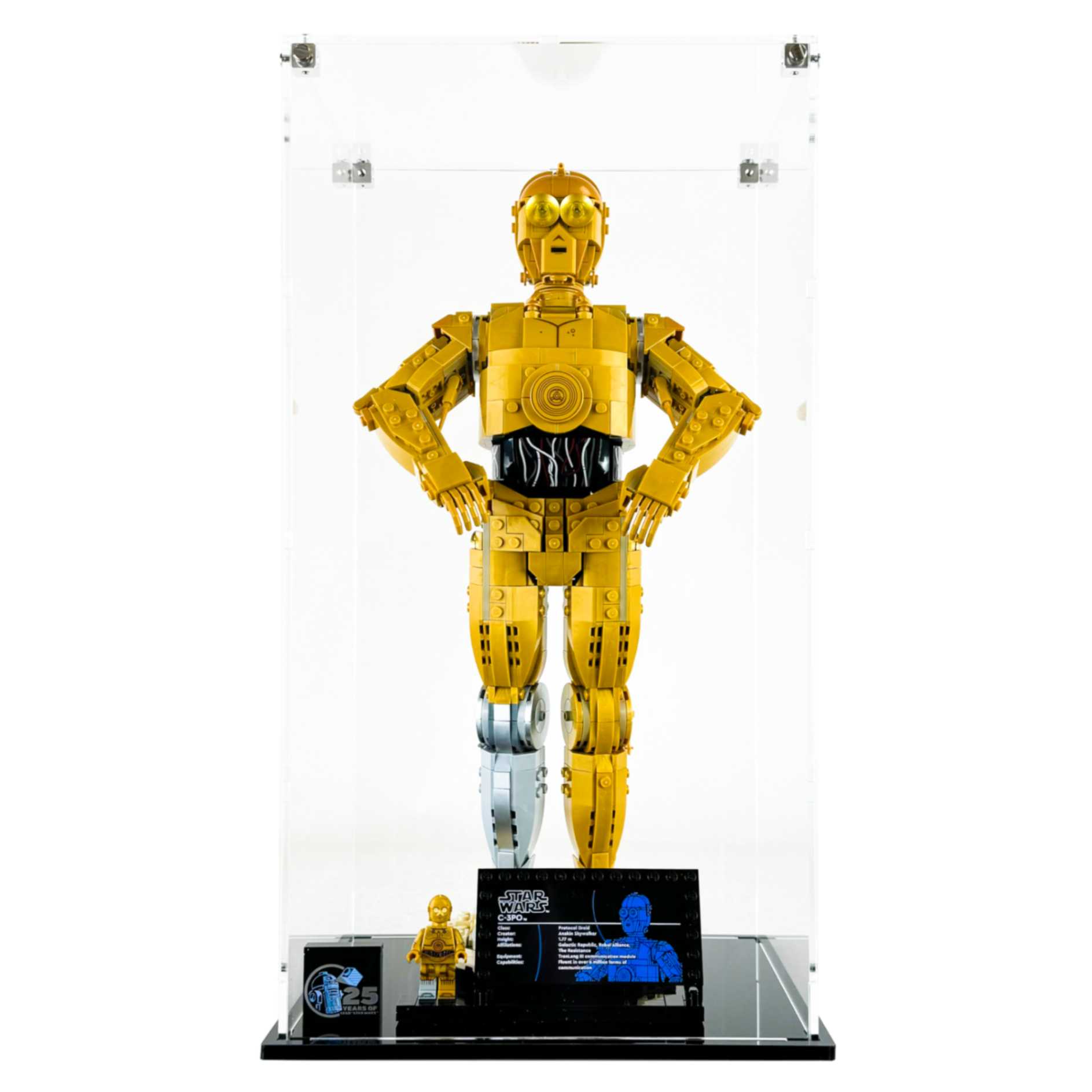 Display Case for LEGO® 75398 Star Wars™ C-3PO™ – Flying Box