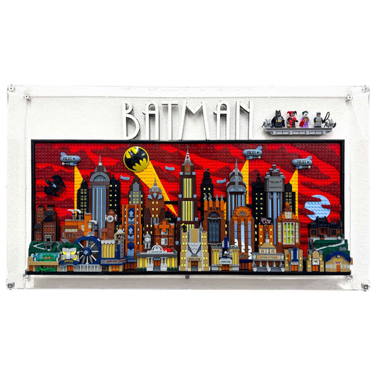 Wall Mounted Display Case for LEGO 76271 Batman The Animated Series Gotham City