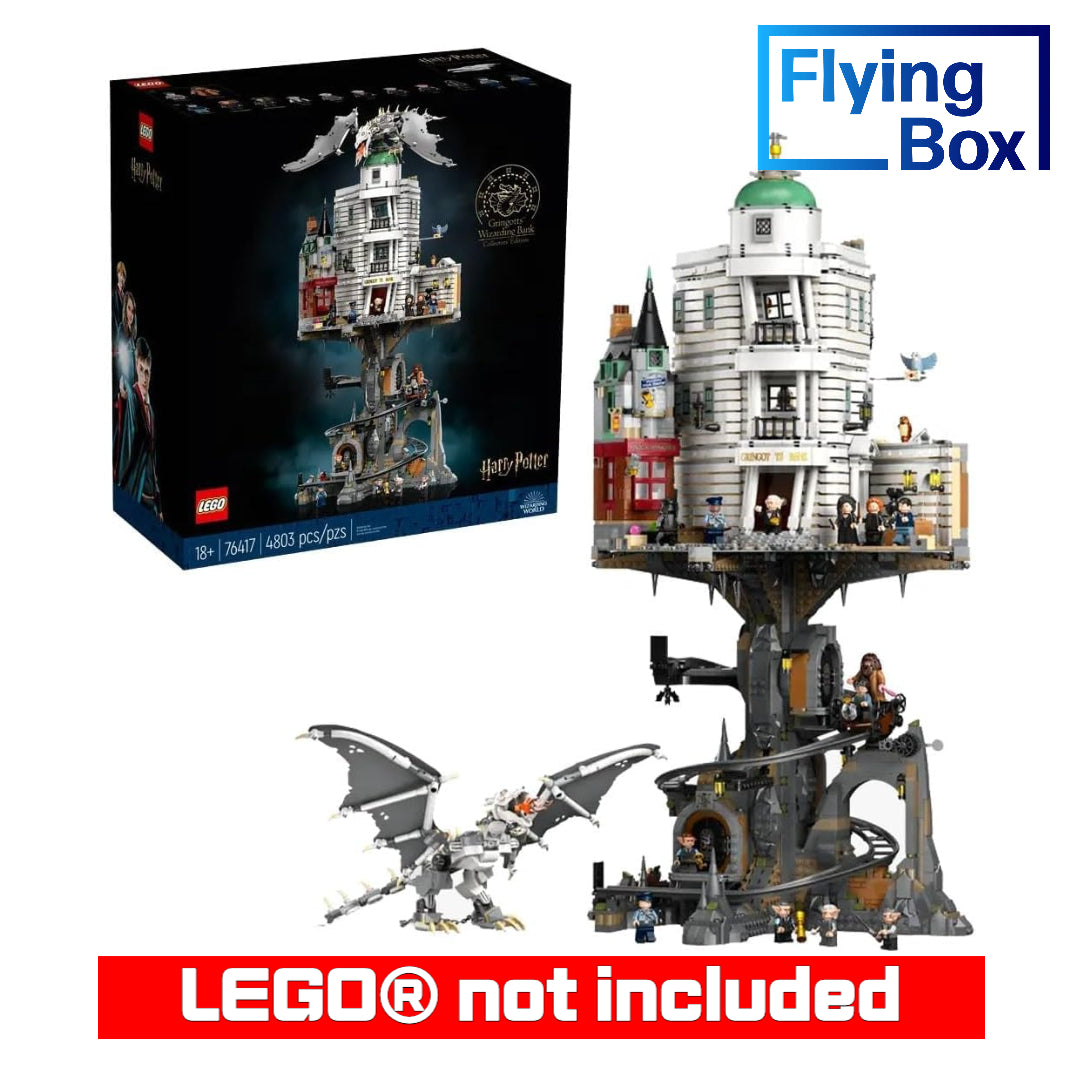 Display Case for LEGO® 76417 Harry Potter™ Gringotts™ Wizarding Bank