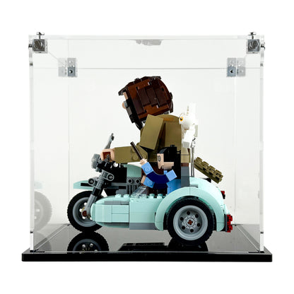 76443 display case lego harry potter hagrid harry s motorcycle ride