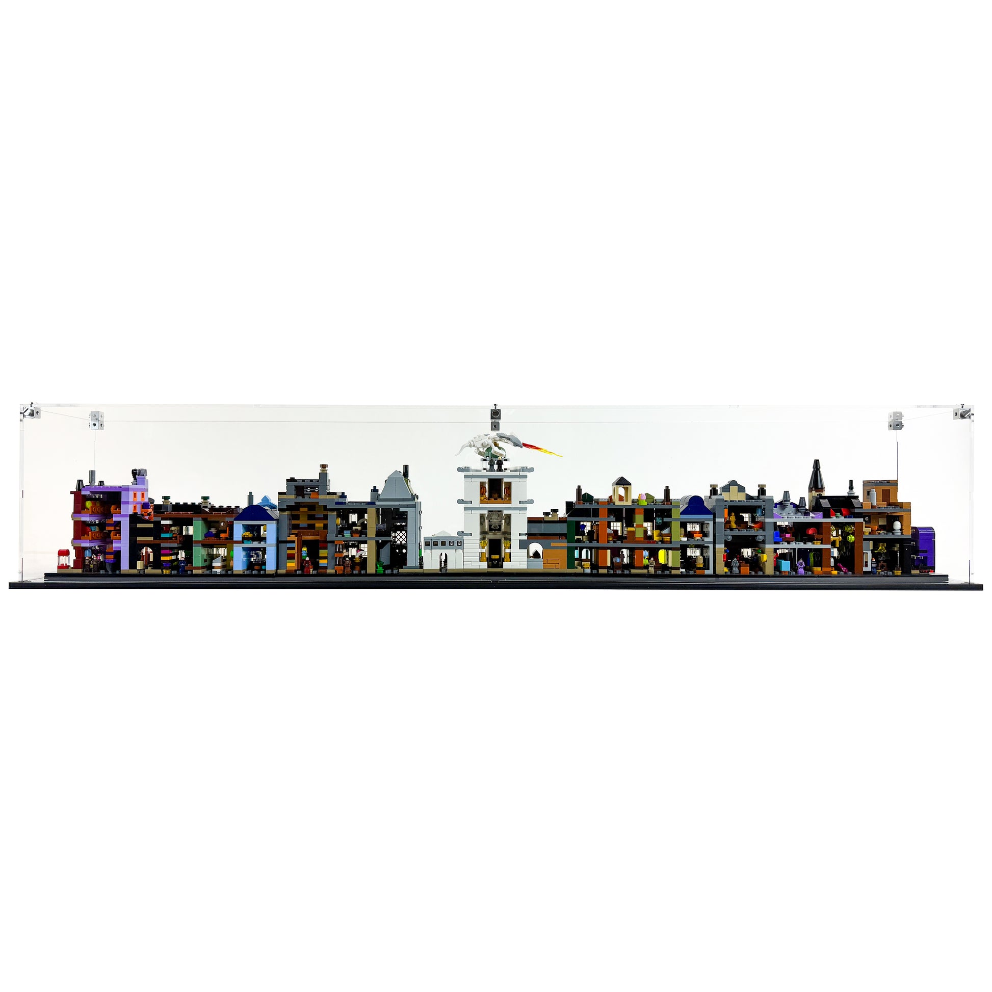 76444 display case lego harry potter diagon alley wizarding shops