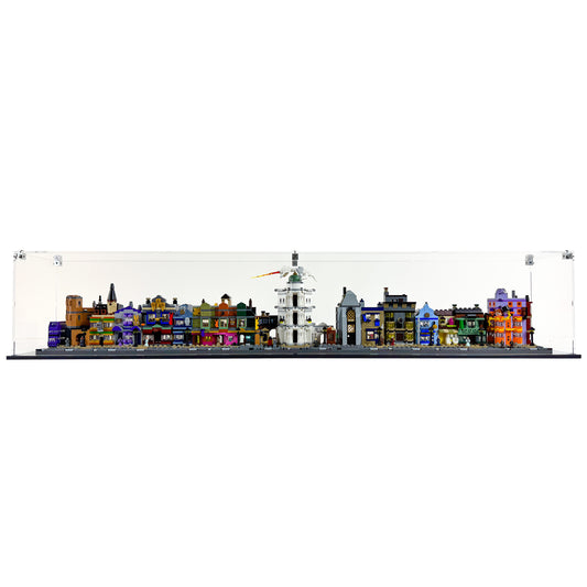 76444 display case lego harry potter diagon alley wizarding shops