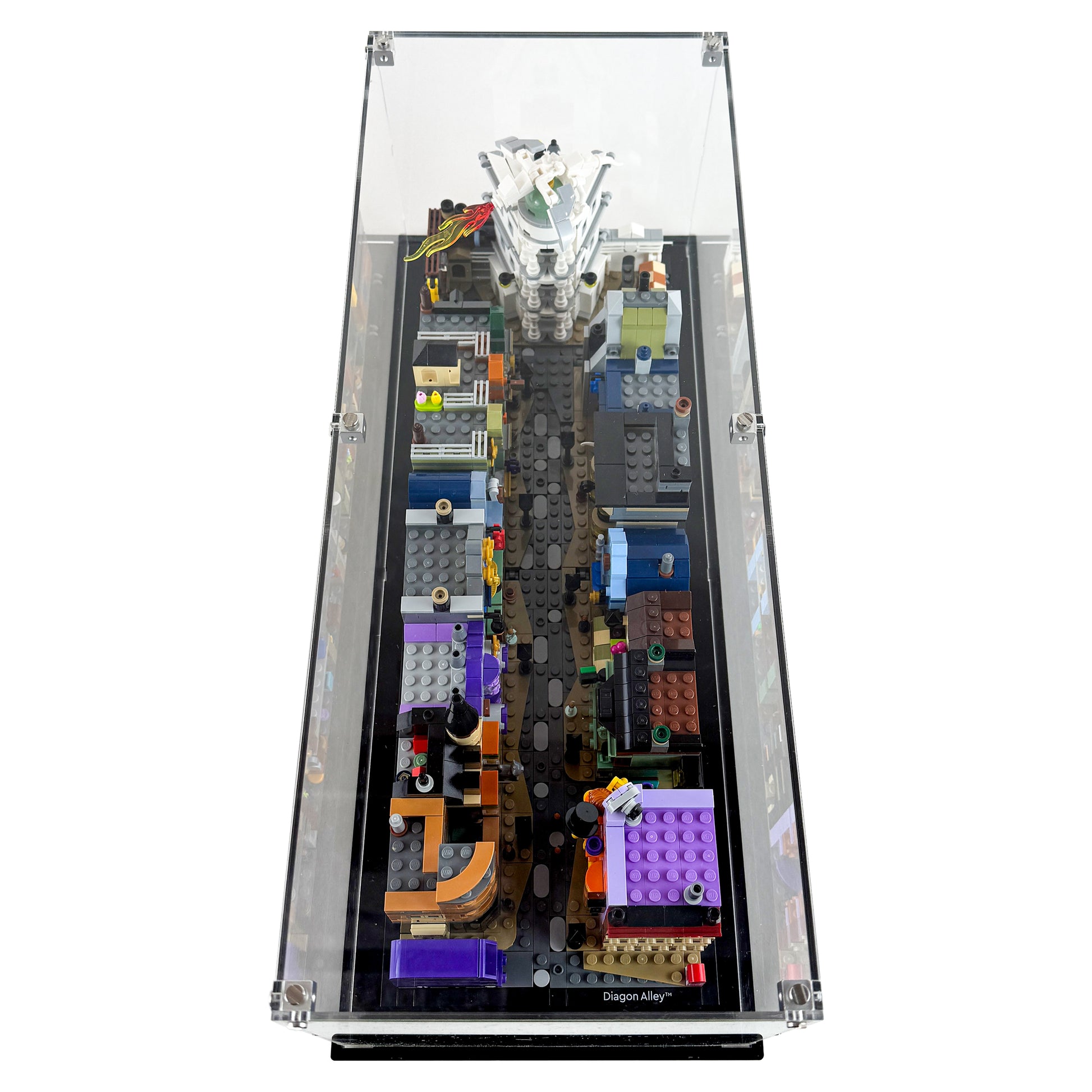 76444 display case lego harry potter diagon alley wizarding shops