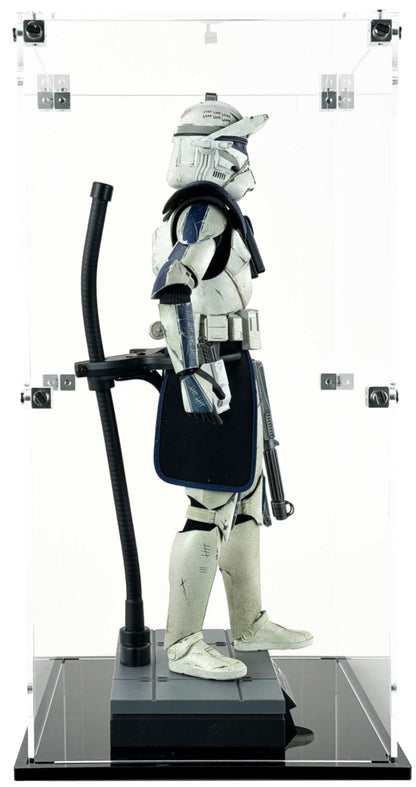 display case action figure sixth medium