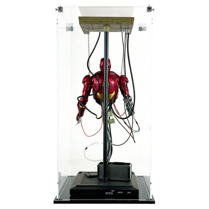 display case hot toys side show marvel iron man mark iii 3