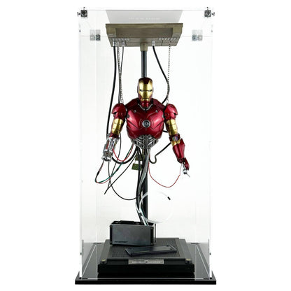 display case hot toys side show marvel iron man mark iii 3