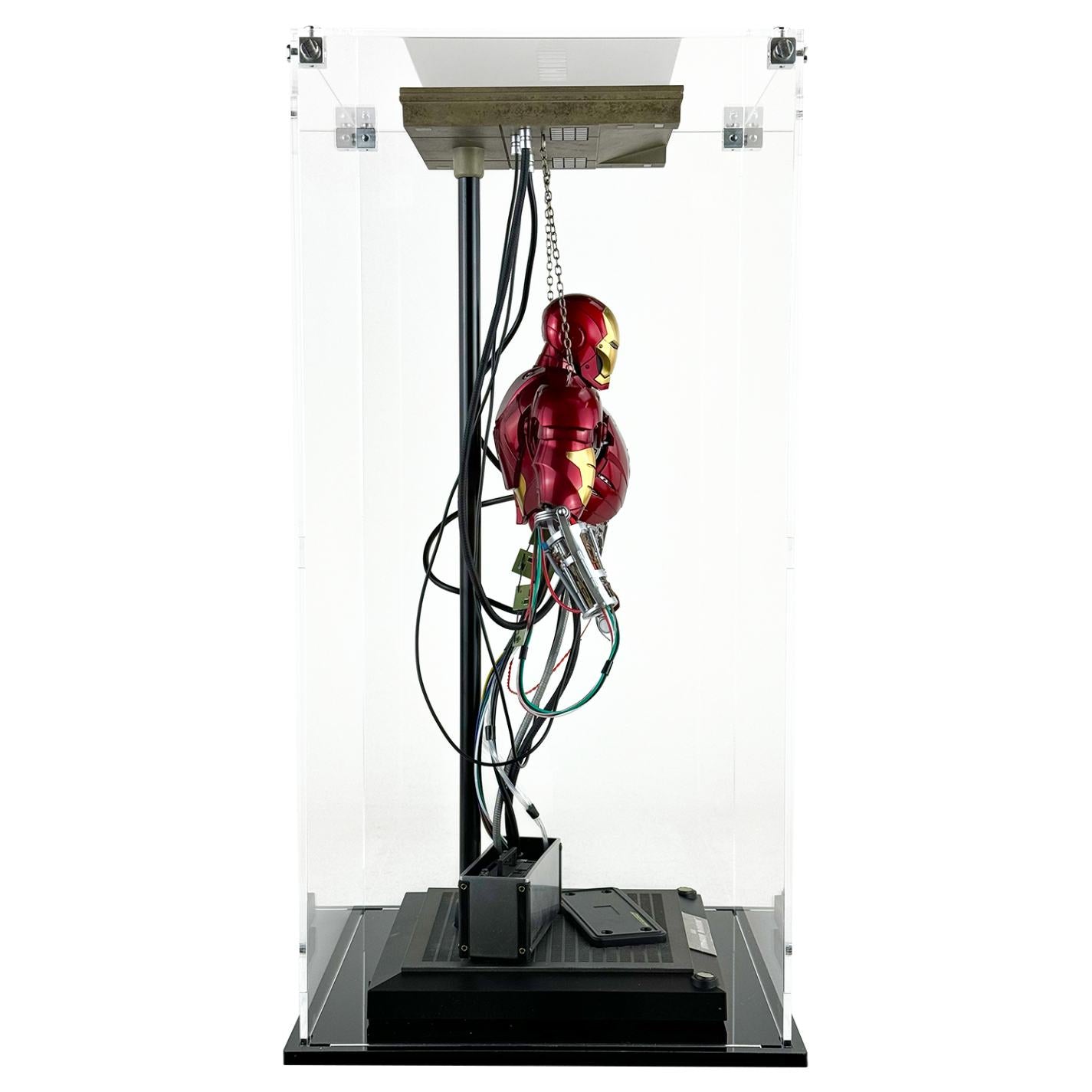 display case hot toys side show marvel iron man mark iii 3