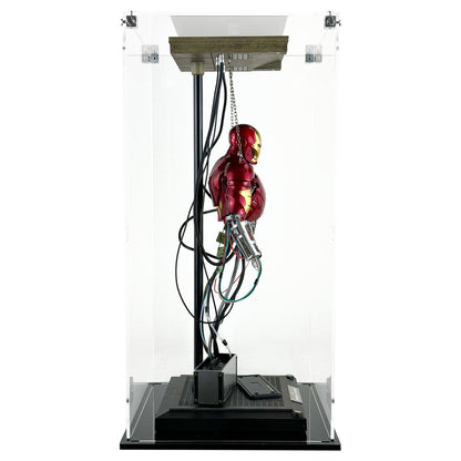 display case hot toys side show marvel iron man mark iii 3
