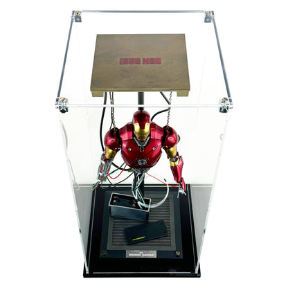 display case hot toys side show marvel iron man mark iii 3