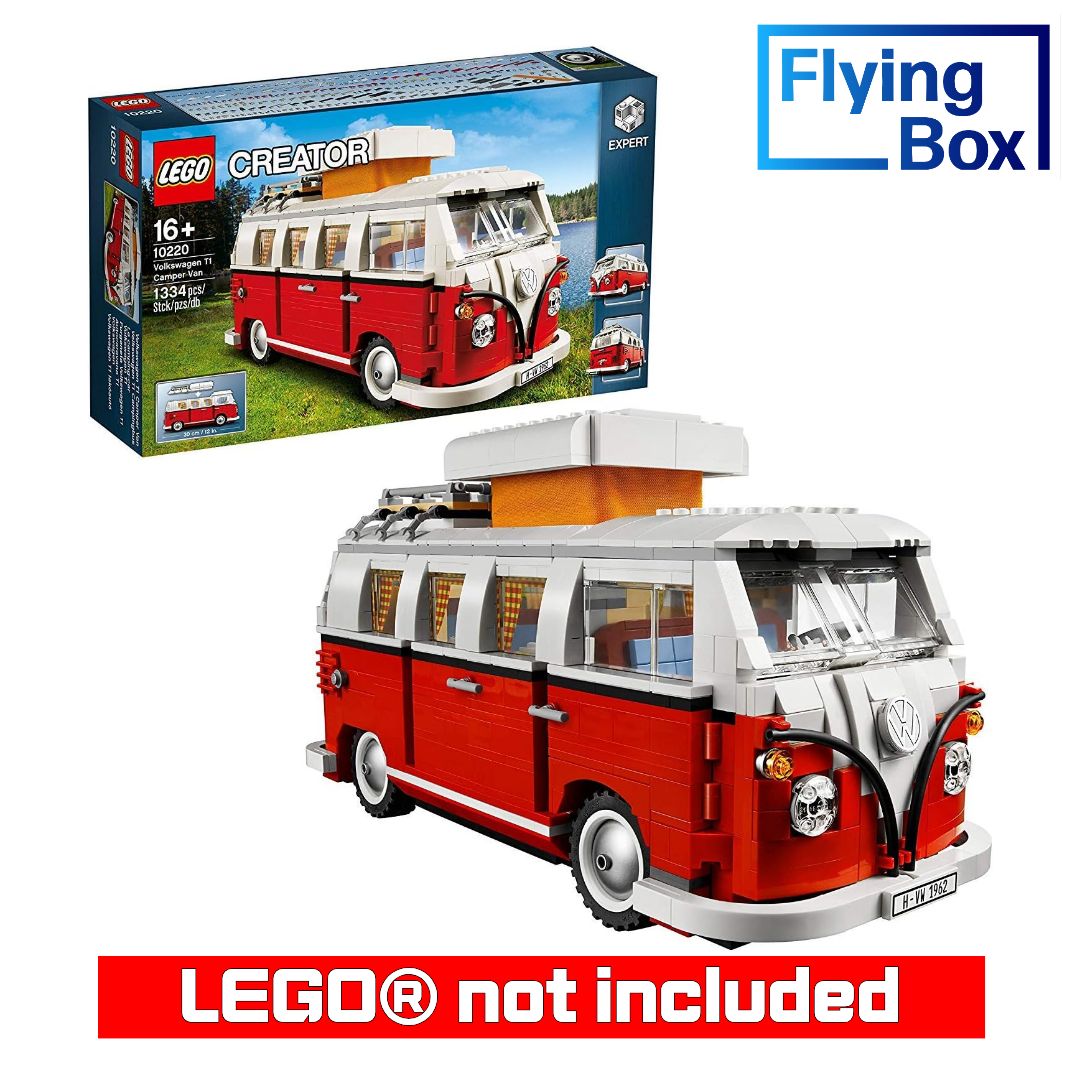 Display Case for LEGO® 10220 Creator Volkswagen T1 Camper Van