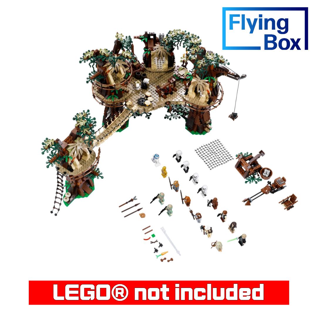 Display Case for LEGO® 10236 Star Wars™ Ewok™ Village