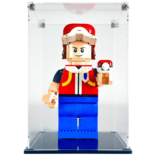 Display Case for LEGO® 40868 Pokemon Up-Scaled Red Minifigure